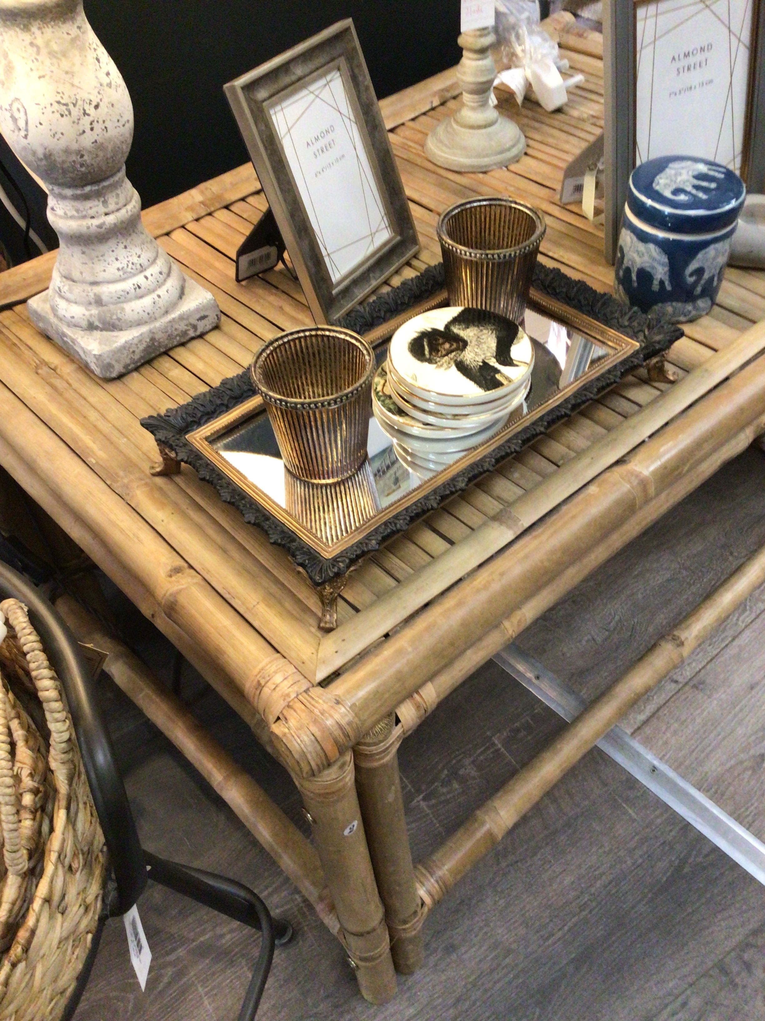 BAMBOO COFFEE TABLE