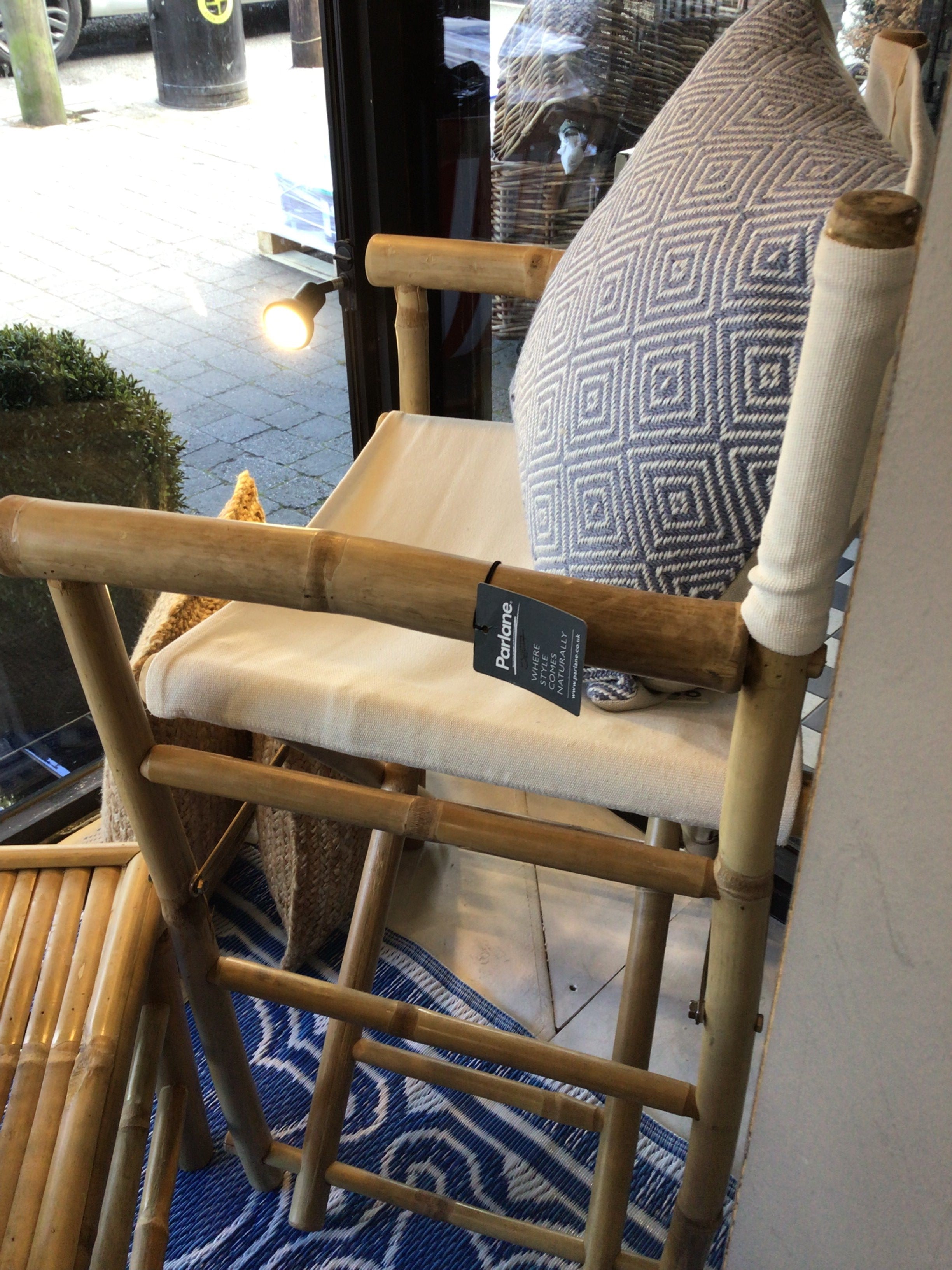 BAMBOO DIRECTORS CHAIR